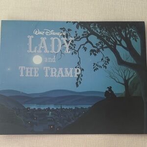 Disney Store Exclusive Lady and the Tramp Lithograph Portfolio | SEALED